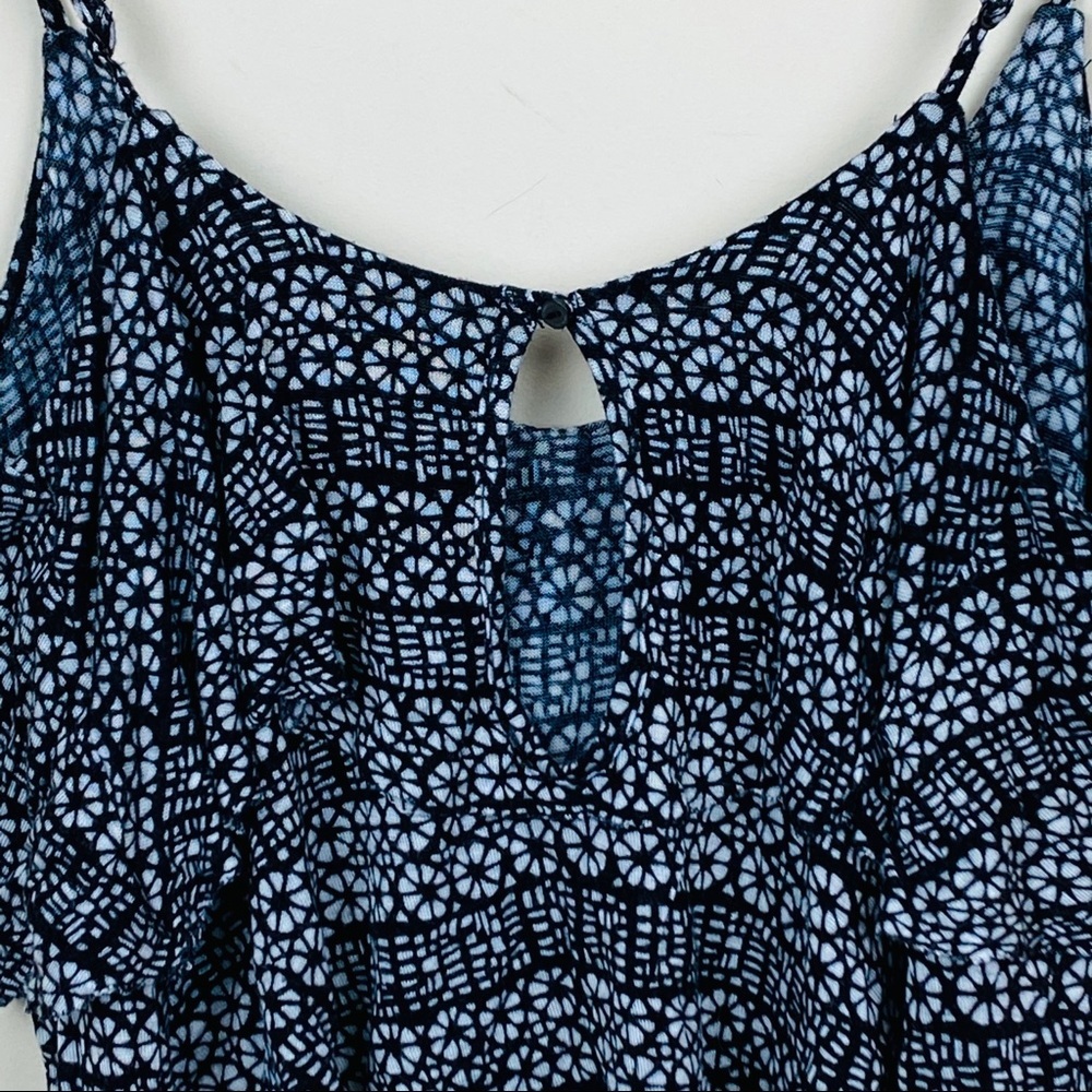 🍀[Aeropostale] Ruffled Tank Top; Size XS/TP - Picture 3 of 7